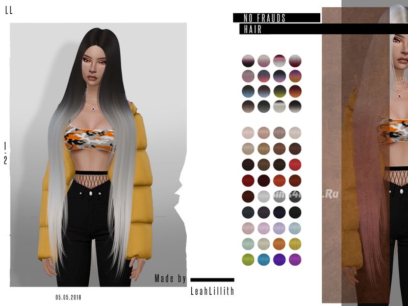 Прическа "No Frauds Hair"