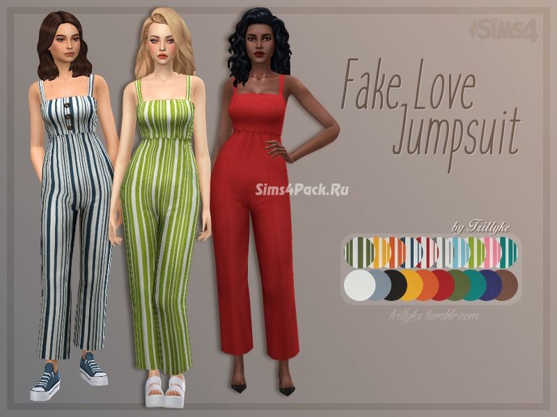 Комбинезон "Fake Love Jumpsuit"