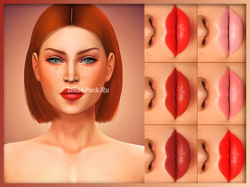 Помада "Rosy Red Lipstick"
