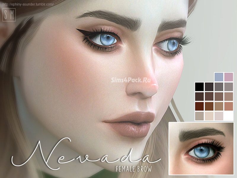 Брови "Nevada"