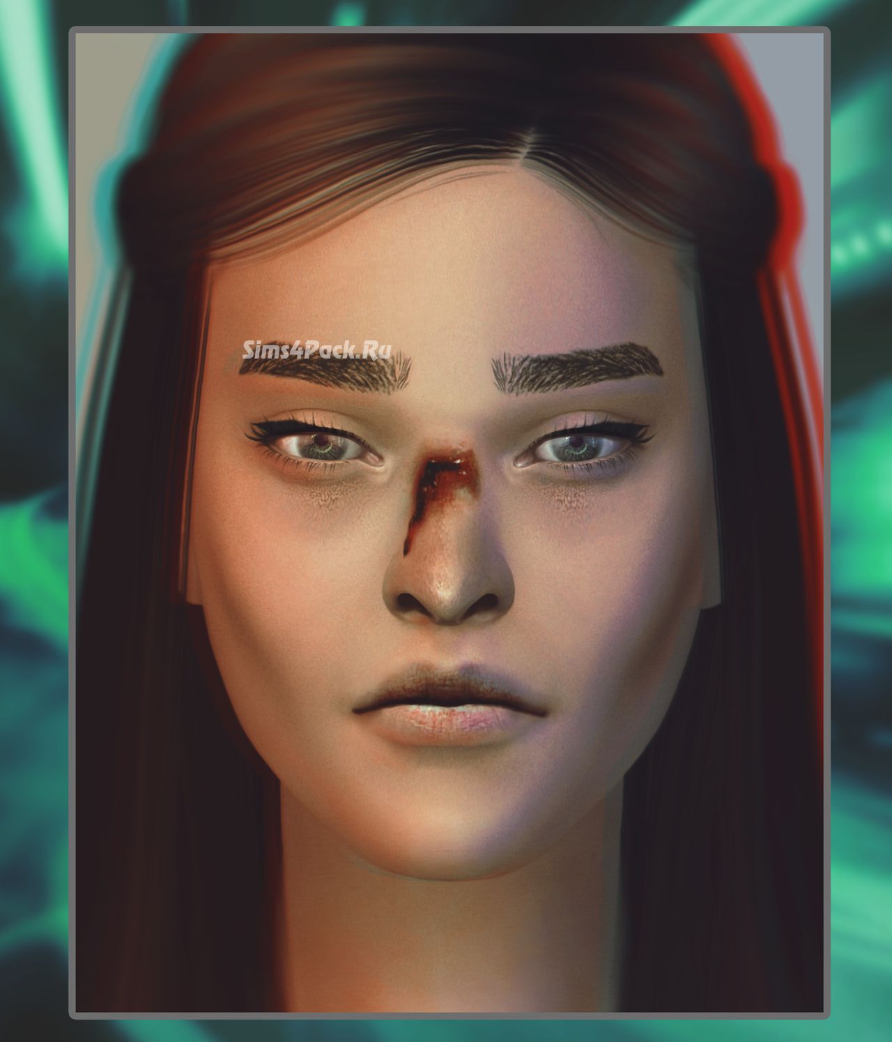 Грим "Blood of nose"