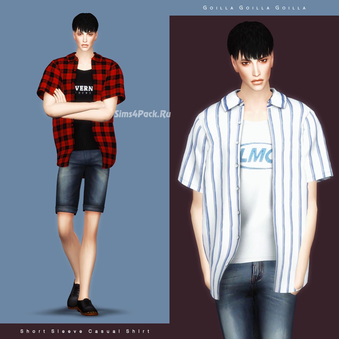 Комплект "Short Sleeve Casual Shirt"