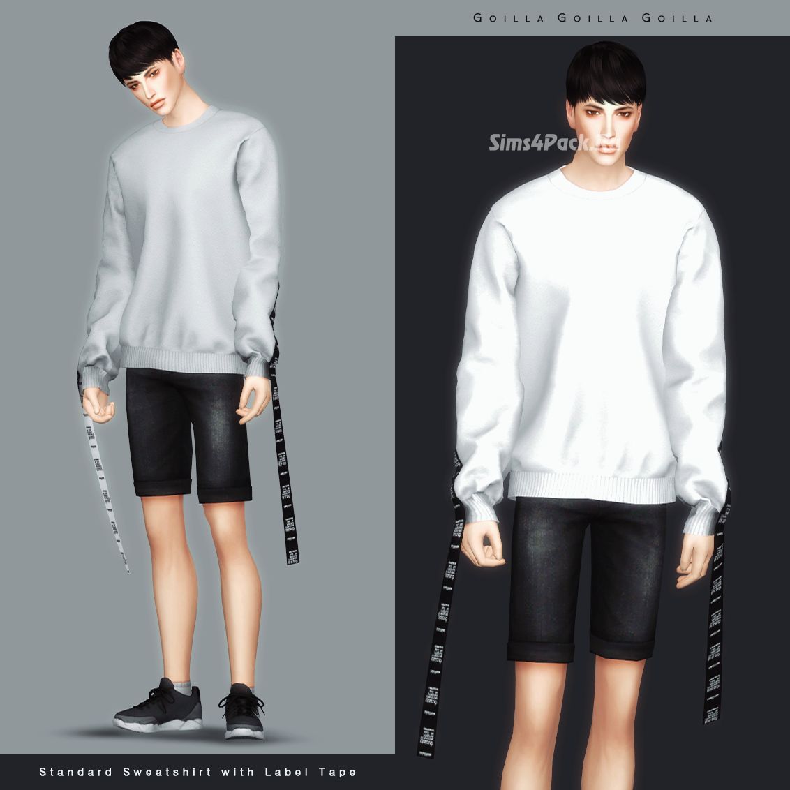 Свитшот "Standard Sweatshirt with Label Tape"