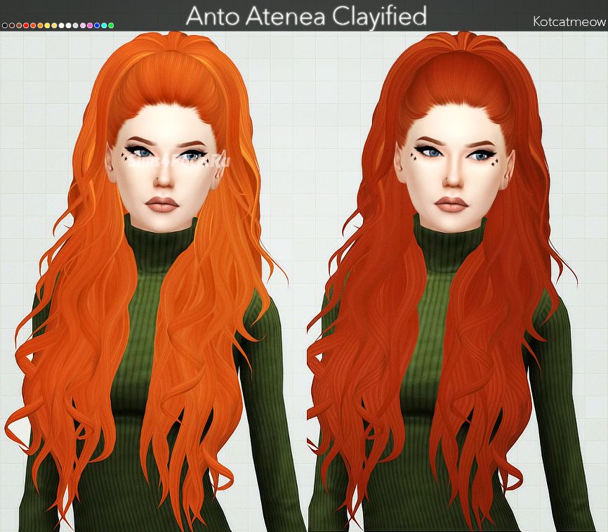 Прическа "Anto Atenea Hair Clayified"