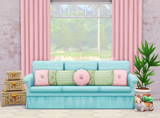 Диван "Could Use More Pillows - Sofa Recolors"