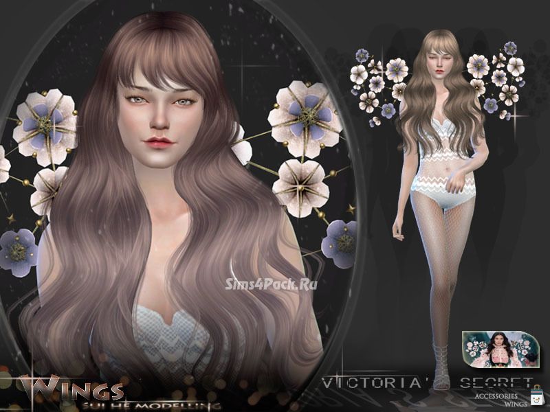 Декоративные крылья "WINGS sims4 accessories WS D1"