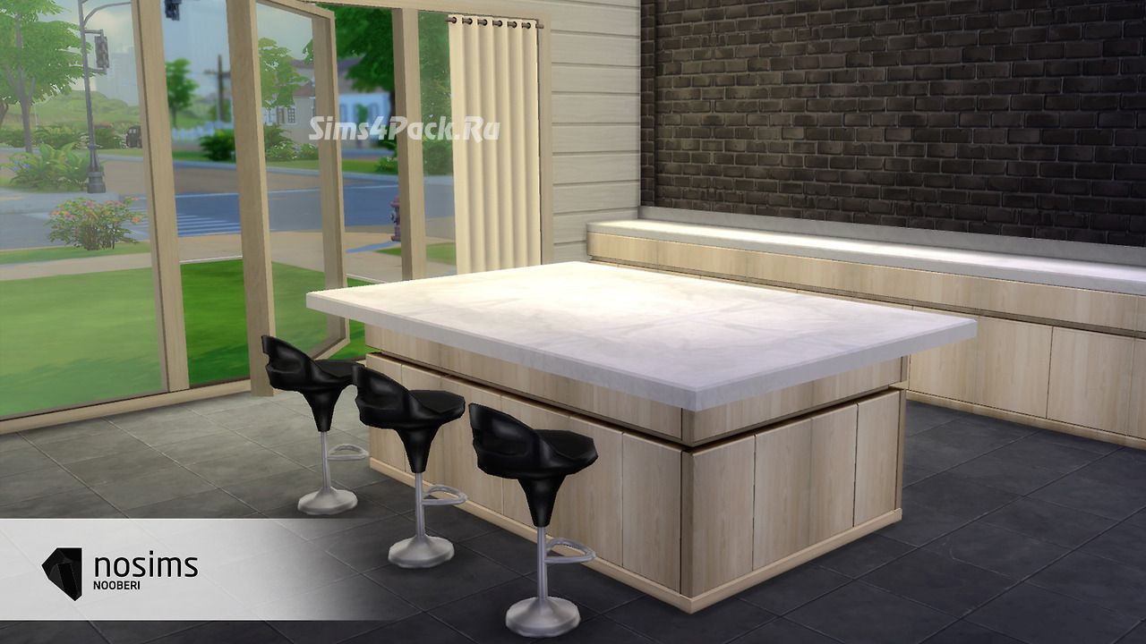 Кухонная тумба "Modern Island Counter"