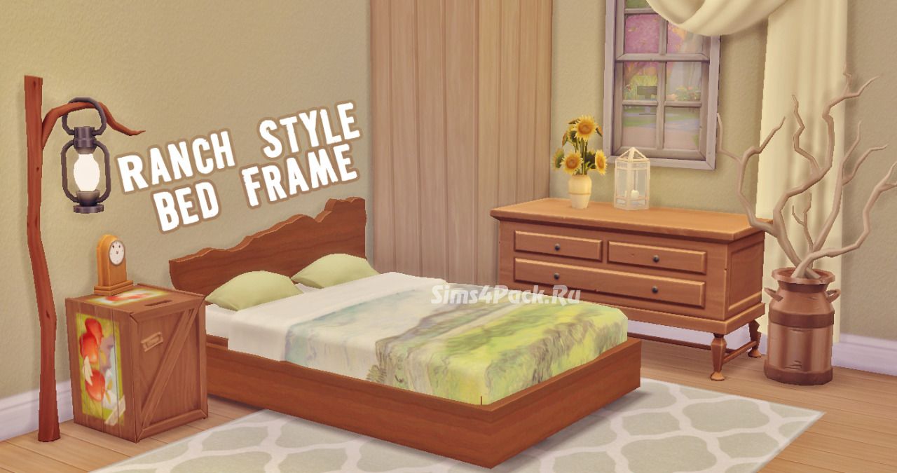 Каркас кровати "Ranch Style Bed Frame"