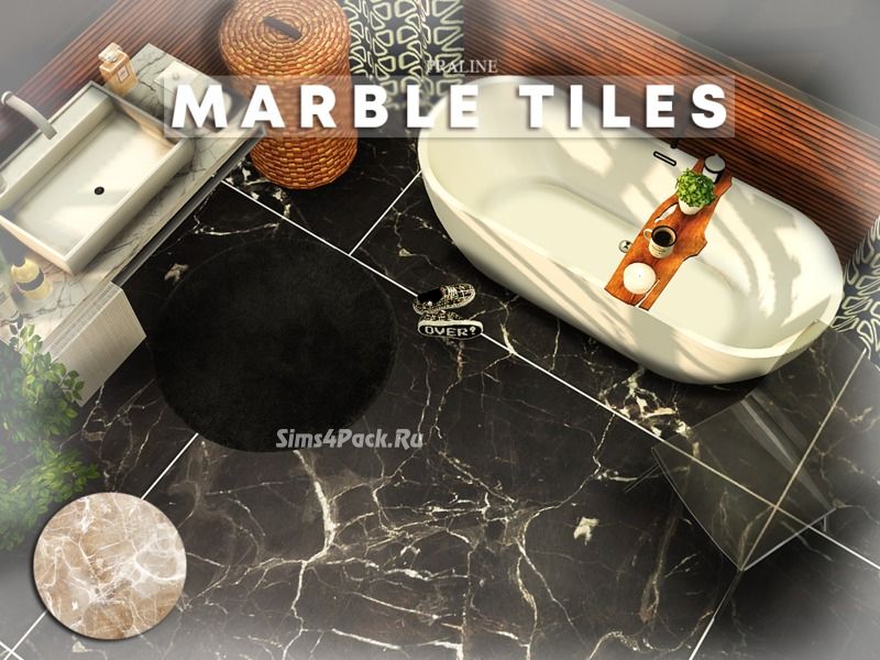 Напольное покрытие "Marble Tiles"
