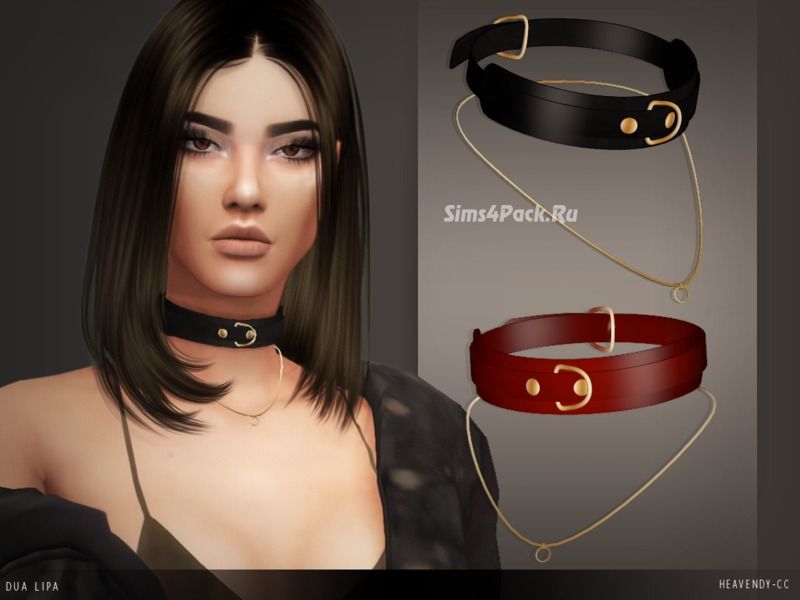 Комплект аксессуаров "Dua Lipa Necklace"