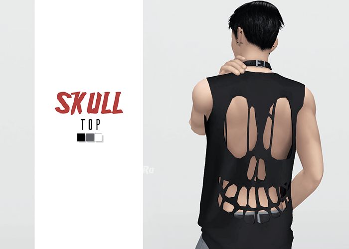 Майка "Skull Top"