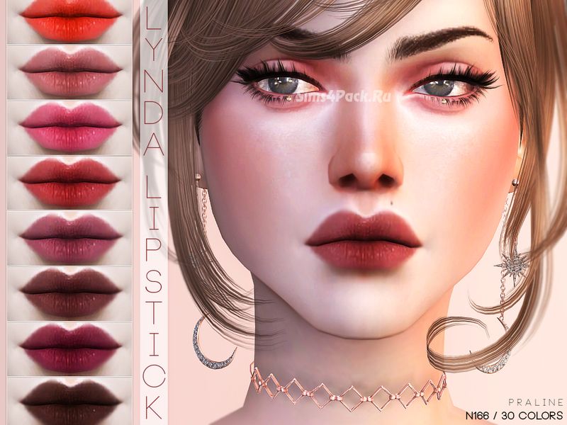 Помада "Lynda Lipstick N166"