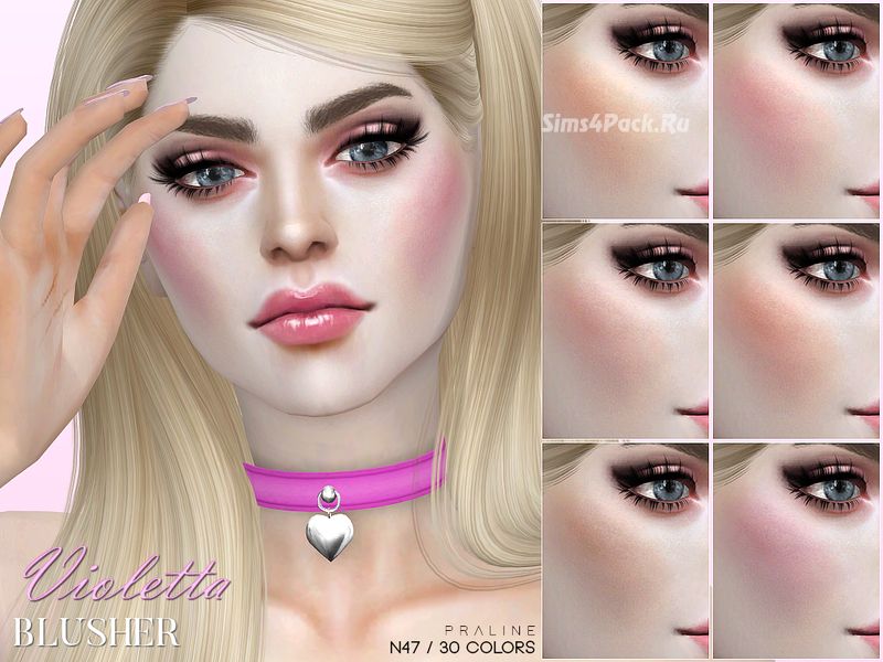 Румяна "Violetta Blusher N47"