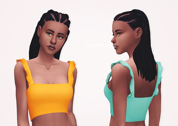 Топ "Frilly Top Recolour"