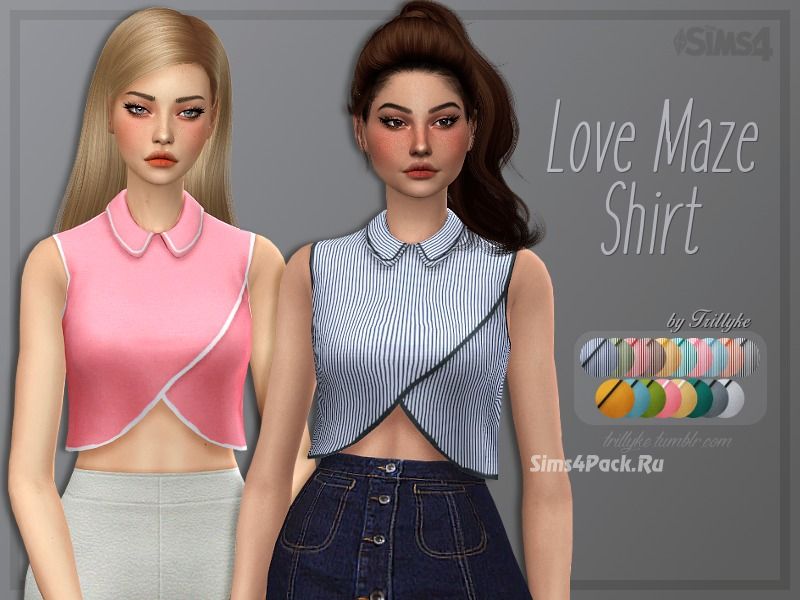 Топ "Love Maze Shirt"
