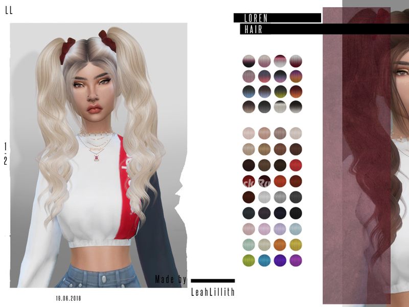 Прическа "Loren Hair"