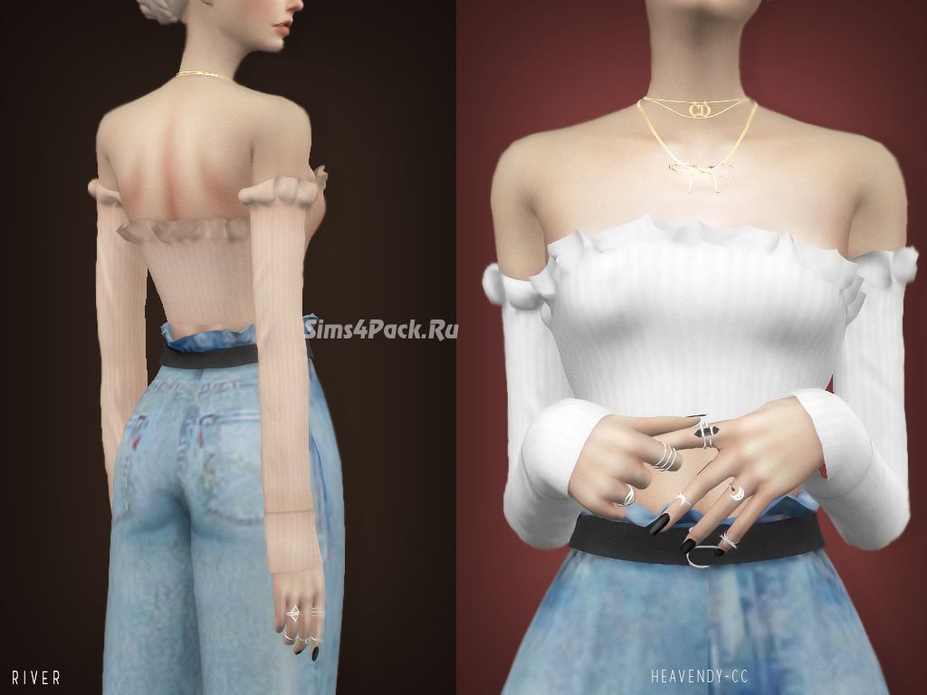 Топ "RIVER BLOUSE"