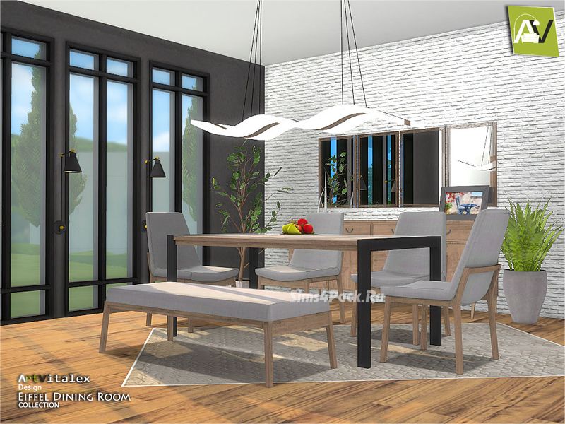 Столовая комната "Eiffel Dining Room"