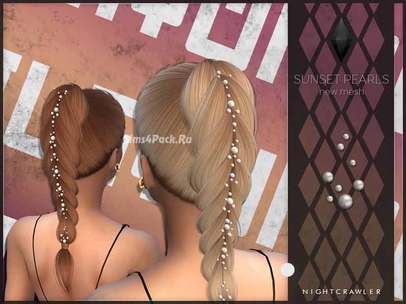 Аксессуар для волос "Sunset Pearls"