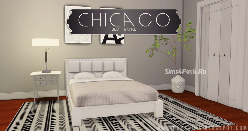 Каркас кровати "CHICAGO BED FRAME"