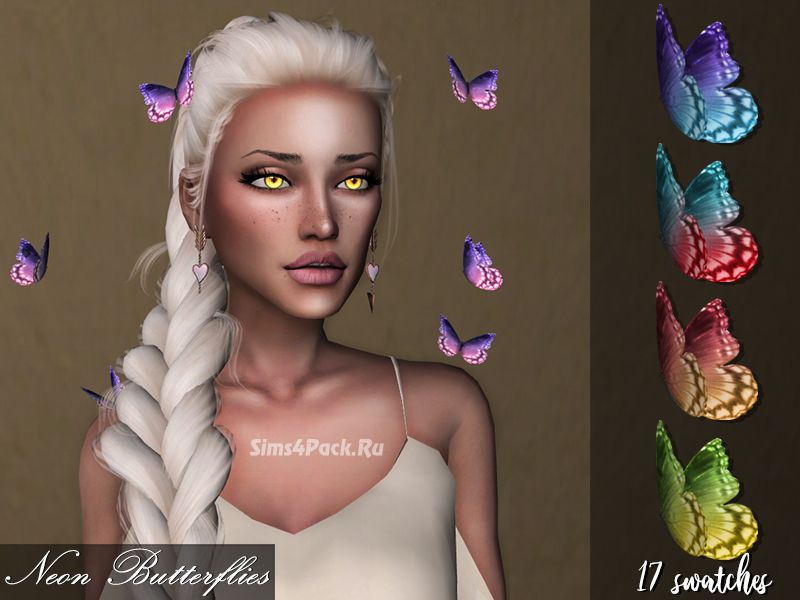 Бабочки "Genius Neon Butterflies"