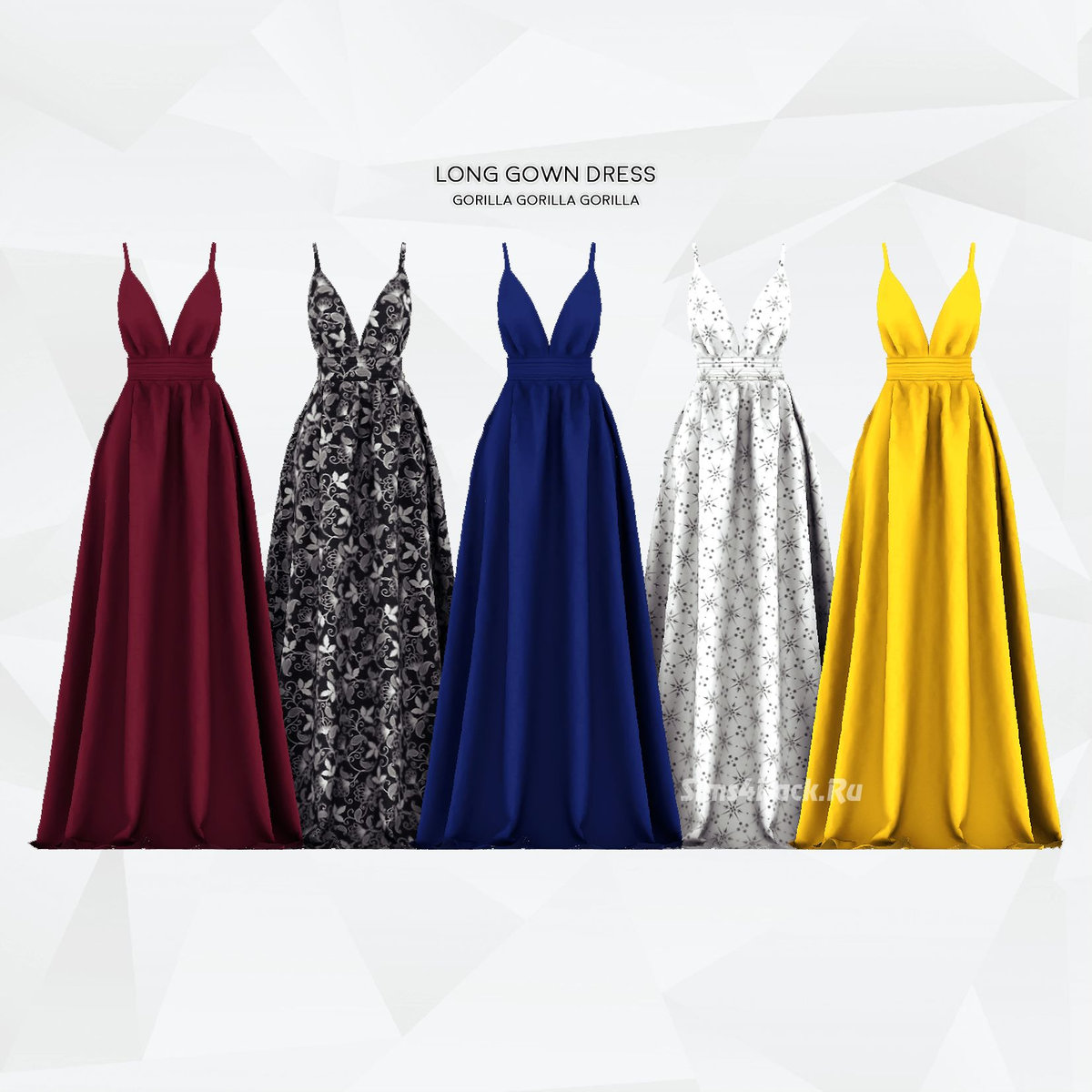 Платье "Long Gown Dress"