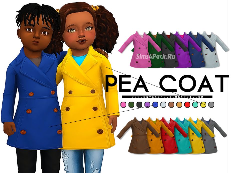 Пальто "TODDLER PEA COAT"