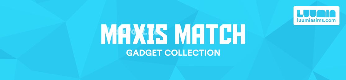 Коллекция гаджетов "Maxis Match Gadget Collection"