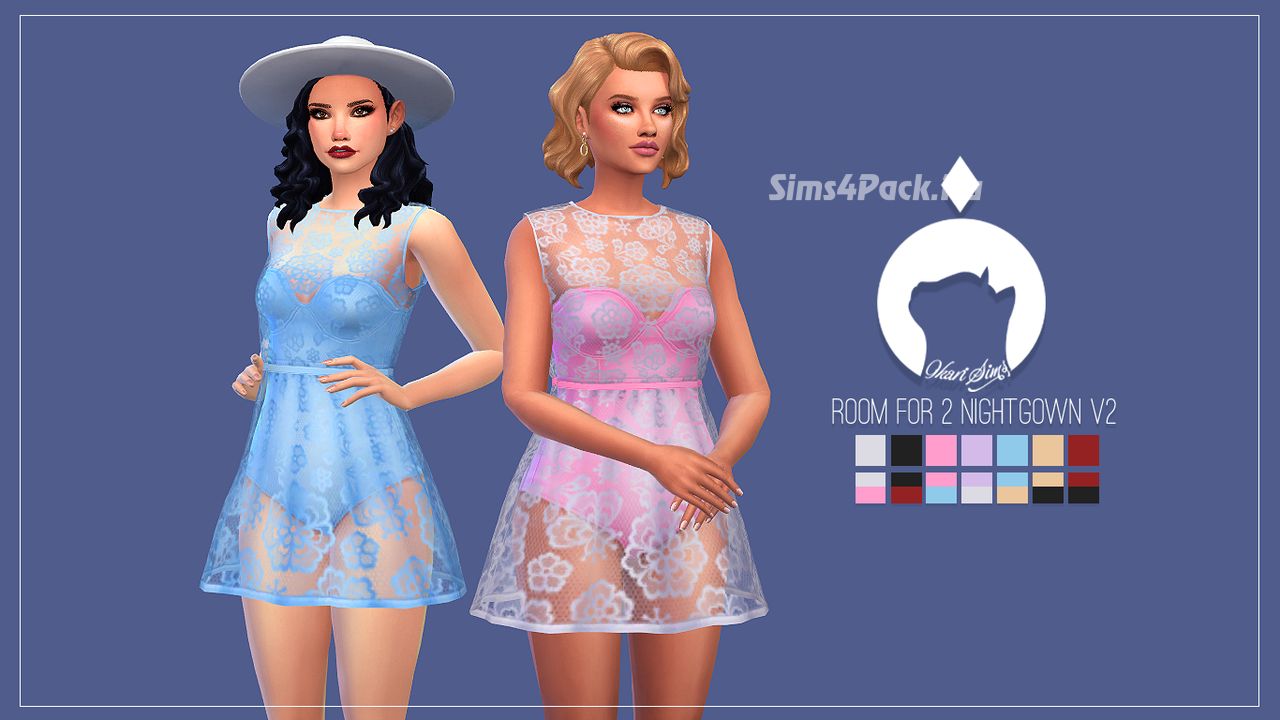 Платье "Room for 2 Nightgown/Dress V2"