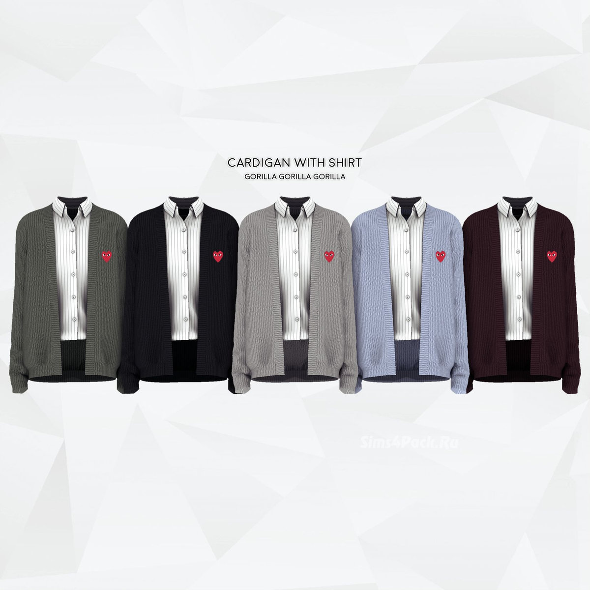 Комплект "Cardigan with Shirt"