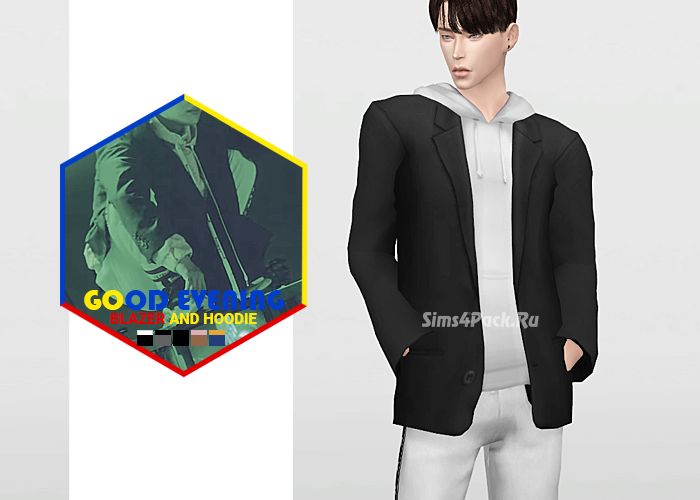 Комплект "Good Evening Blazer and Hoodie"