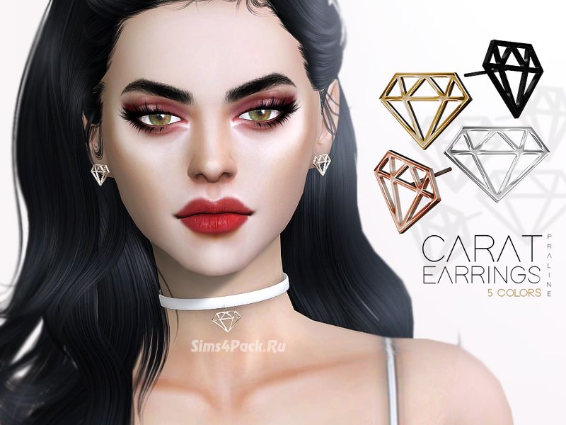 Серьги "Carat Earrings"