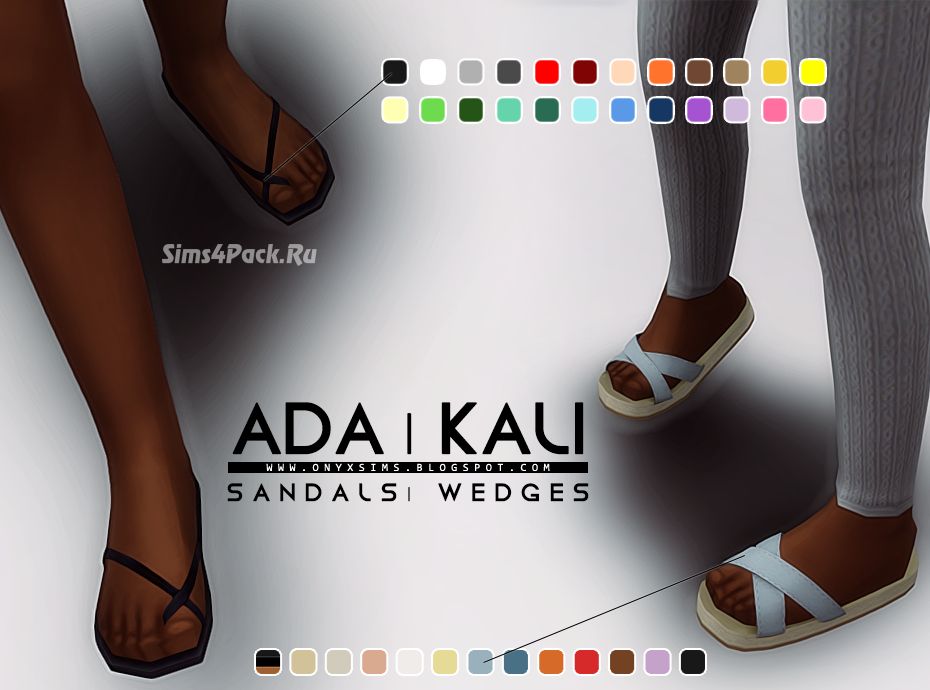 Шлепанцы "Ada Kali"