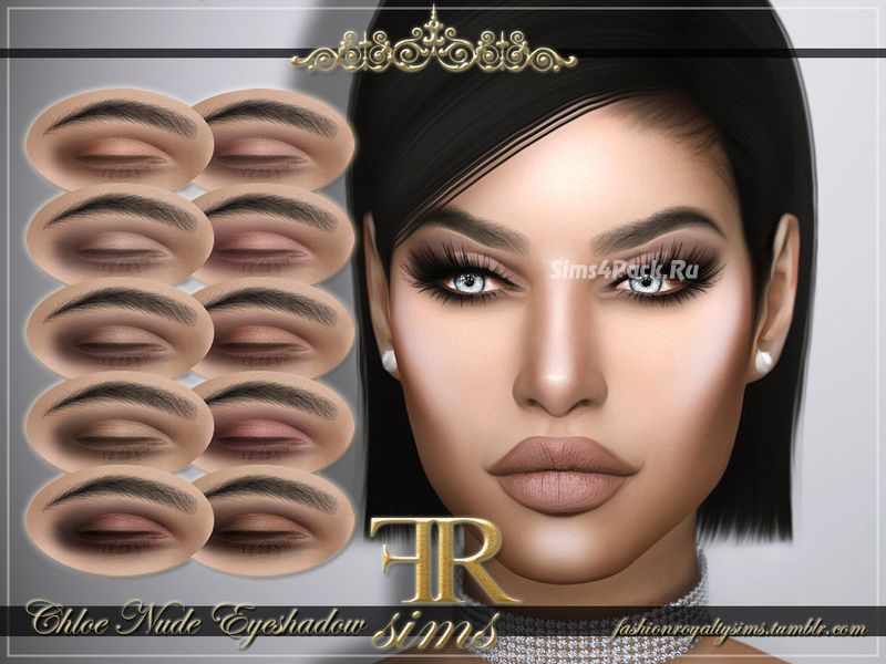 Тени для век "Chloe Nude Eyeshadow"