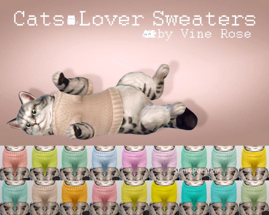 Свитер "Cats Lover Sweaters"
