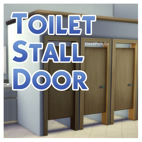 Дверь "Simple Toilet Stall Door"