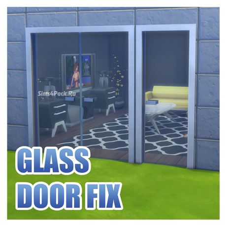 Набор дверей "Fix for Simple Glass Double Door and Stark Front Door"