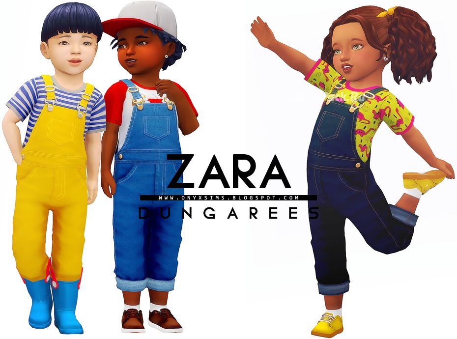 Комплект одежды "ZARA DUNGAREES"