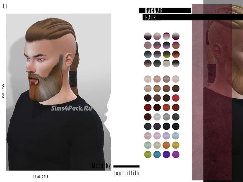 Прическа "Ragnar Hair"