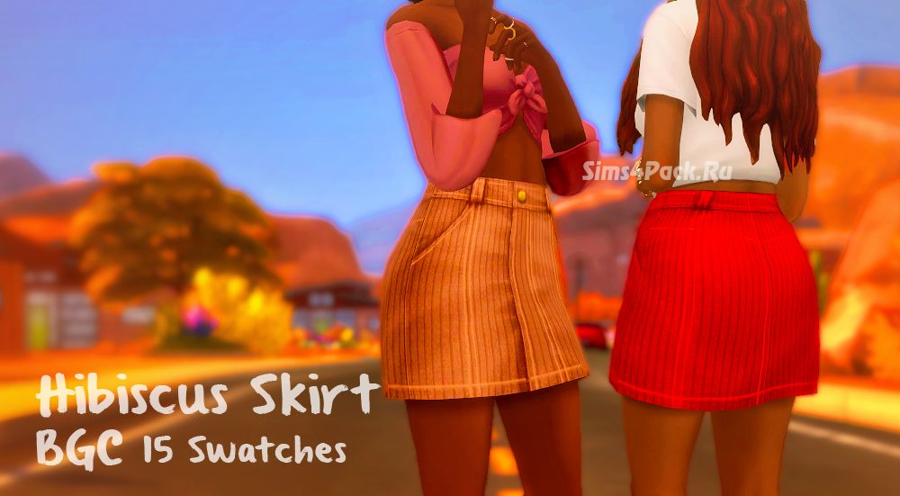 Юбка "Hibiscus Skirt"