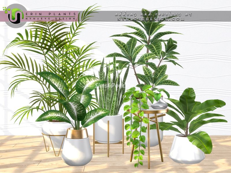 Набор декора "Erin Plants"