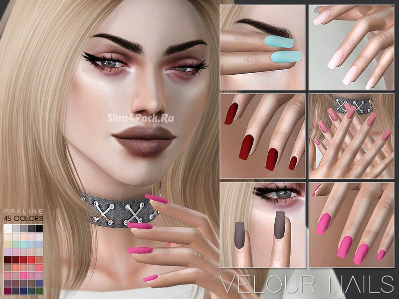 Маникюр "Velour Nails N24"