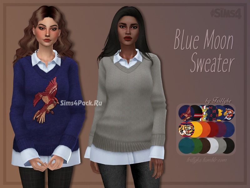 Комплект "Blue Moon Sweater"