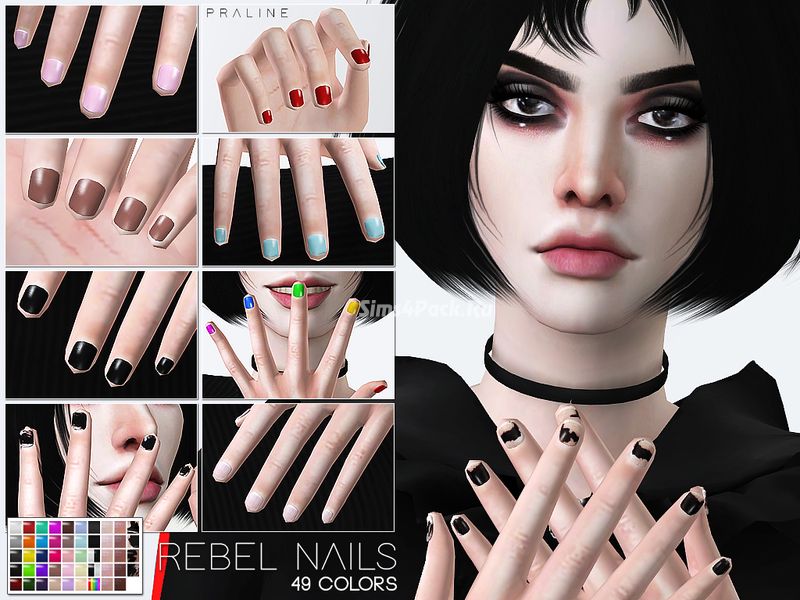 Маникюр "Rebel Nails N25"