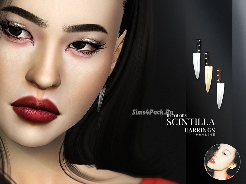 Серьги "Scintilla Earrings"