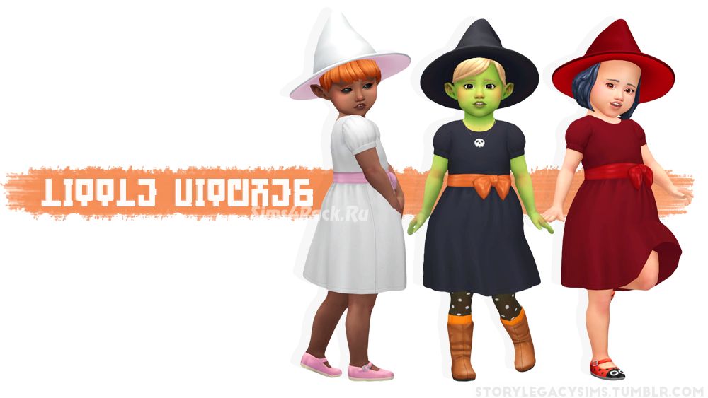 Сет для ведьмочки "LITTLE WITCHES"