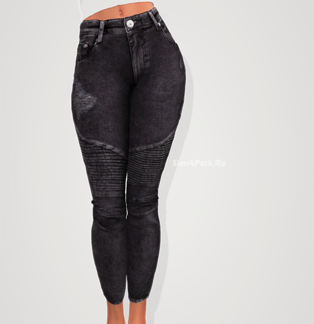 Джинсы "skinny biker jeans"