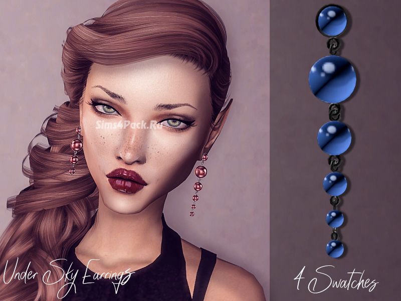 Серьги "Genius Under Sky Earrings"