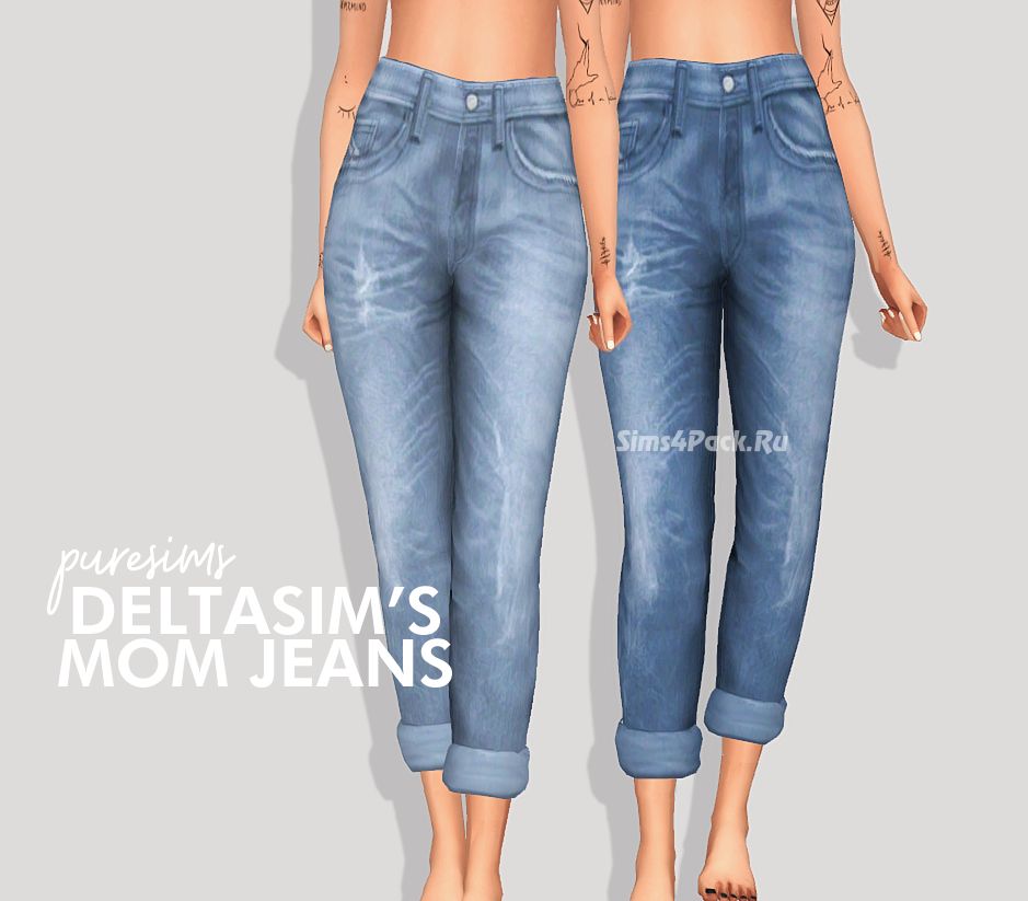 Джинсы "DELTASIMS MOM JEANS"
