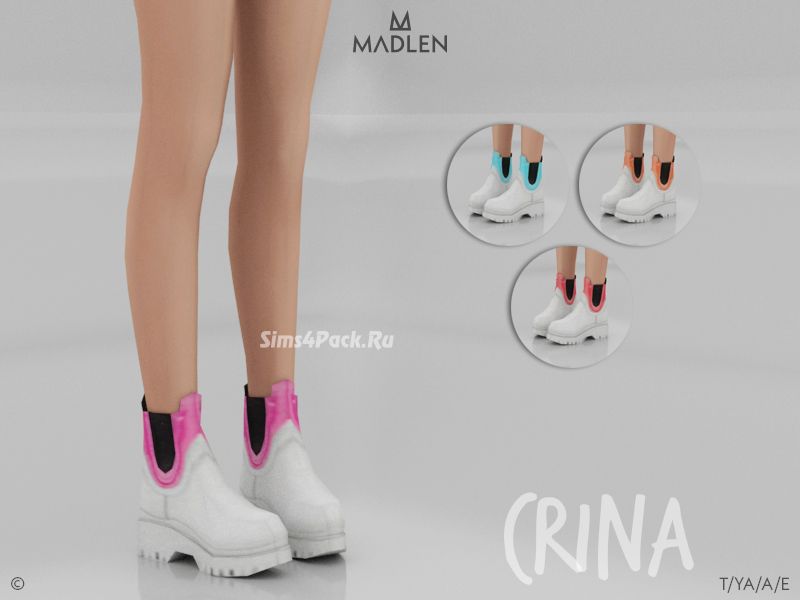 Ботинки "Crina Boots"